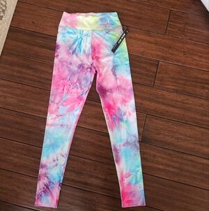 New Mix Vibrant Tie-Dye Leggings